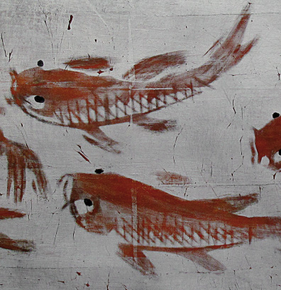 Tablett, Detail